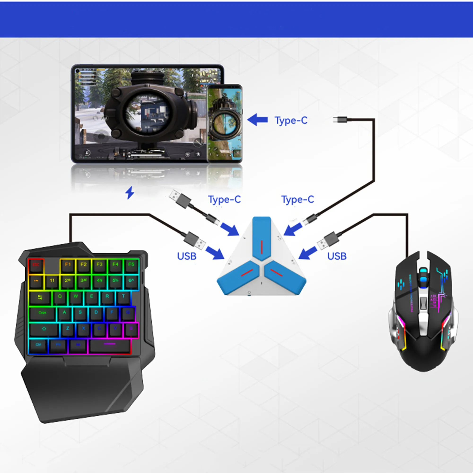 Gamwing-ZhanYing  е,   ȵ̵ Ʈѷ,  USB  Ű, ӿ 콺 ȯ ׼