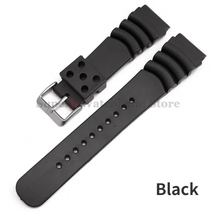 Universal Waterproof Silicone Sport Strap for Watchband Replacement – 20/22mm