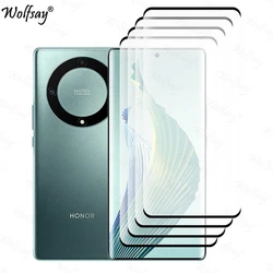 Premium 3D Curved Edge Tempered Glass Screen Protector - Magic 6 Lite 5G (4 Front Glass)