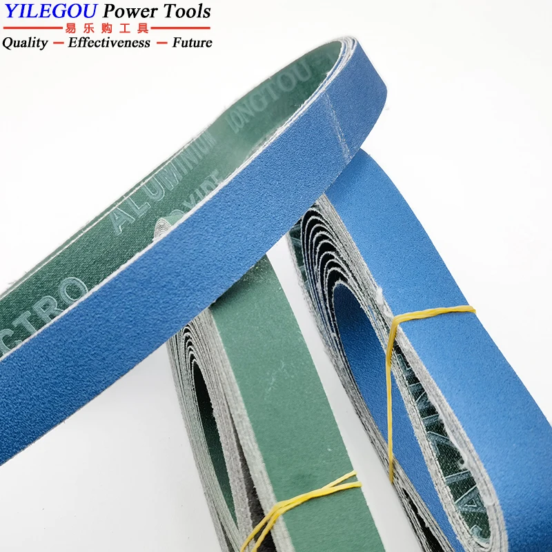 Sanding Belt 5Pcs 25 x 762mm Fused Zirconia Alumina Metal Abrasive Band for 762 25mm Belt Sander P60-240#