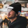 Winter Rechargeable Bluetooth Beanie Hat with Light,Unisex Winter Warm Hat Headlamp Knitted Cap 3 Gear Light Adjustment Caps