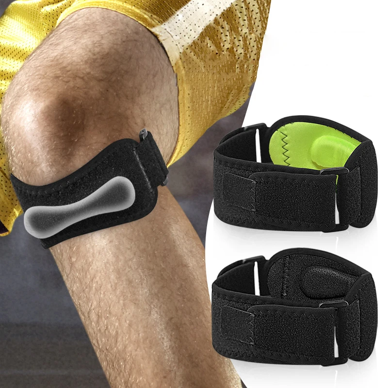 

1Pcs Sports Patella Brace Adjustable Strap Kneepads Knee Support for Arthritis Joints Protector Compression Sleeve Knee Brace