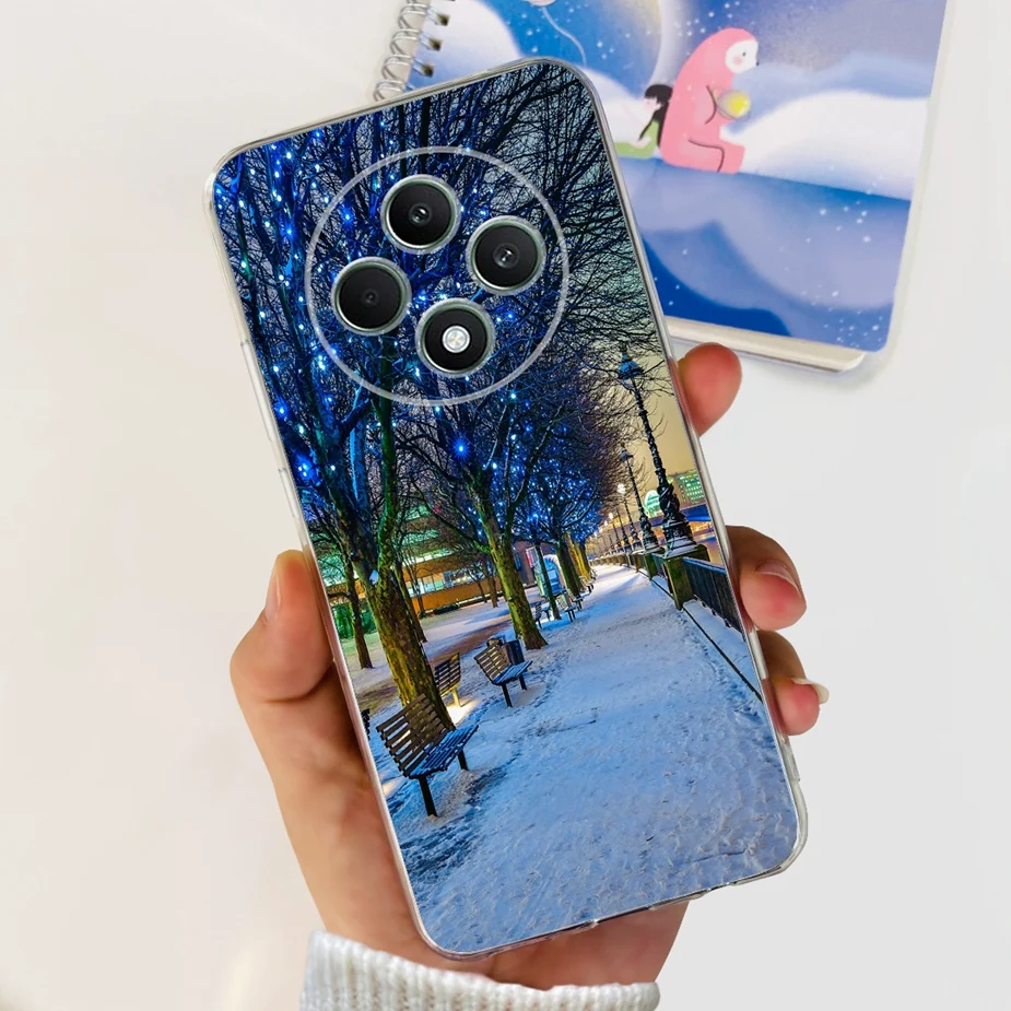 Cute Cat Cartoon Painted Soft Silicone Phone Case Cover