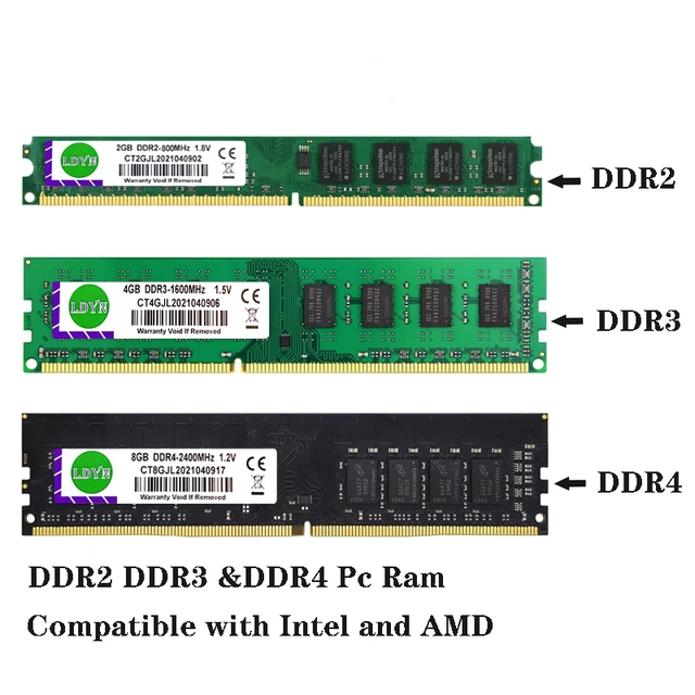 DDR3 Desktop PC RAM - 4GB / 8GB / 2GB - 1333 / 1600MHz - Memory DIMM 240pin  Lot