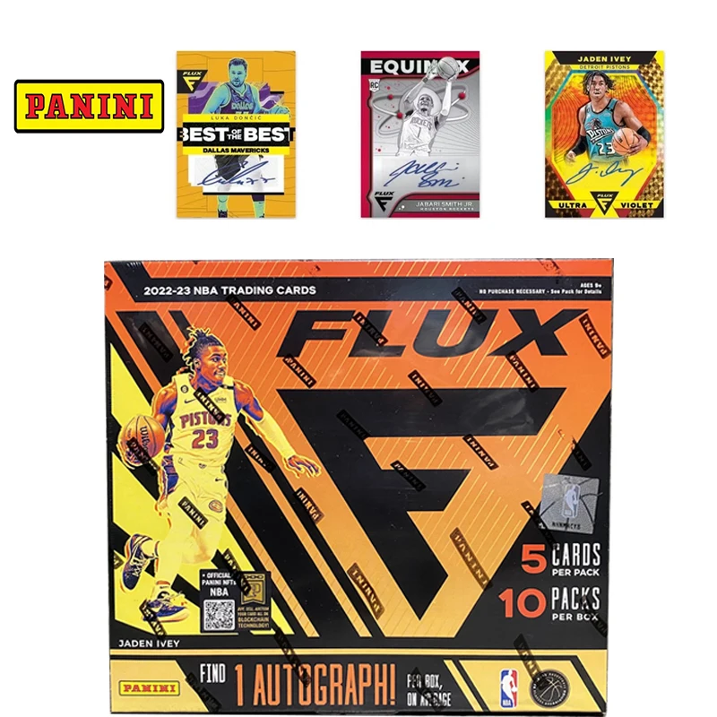 22-23 Panini Flux Hobby Nba Basketball Star Rare Limited Edition Collection Card Natale Regalo Di Compleanno Gioco Giocattoli Intera Scatola