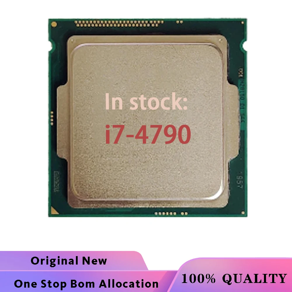 

(1PCS) 100% NEW I7-4790 i7 4790 CPU Processor Chipset