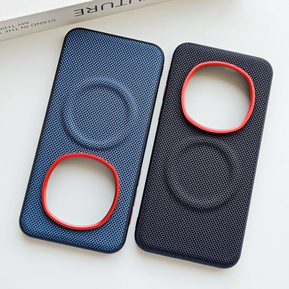 Enhanced Protective Magnetic Ring with Red Circle Lens для Honor Magic Series