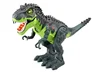 [Funny] Jurassic world Electric Dinosaur flash and sound T-rex Talking Toy Walk Talk Interactive Toy moving dinosaur model doll 5