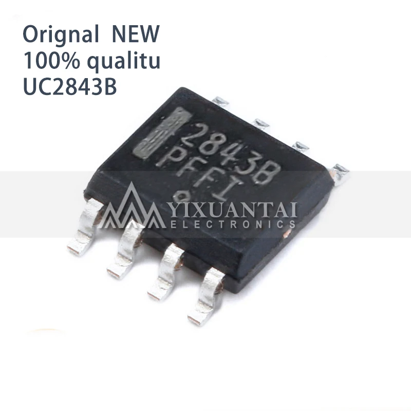 10pcs SOP8 UC2843BD1R UC2843B UC2843 2843 UC3843BD1G UC3843 3843 SOIC-8