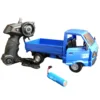 2.4Ghz RC Drift Pickup City Truck With LED Light Climbing Car Cargo Remote Control Electric Toy Vehicle Simulation Toys Boys 1