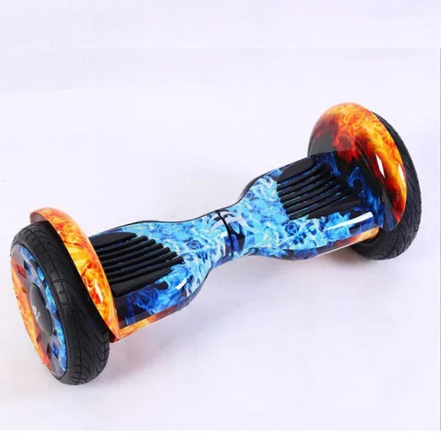 Powerful 10 inch white electric self-balancing scooter hooverboard for adults