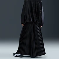 Pantalon tissé plissé ample taille mi-haute pour femme Nike authentique 2025 HJ0521-010 3