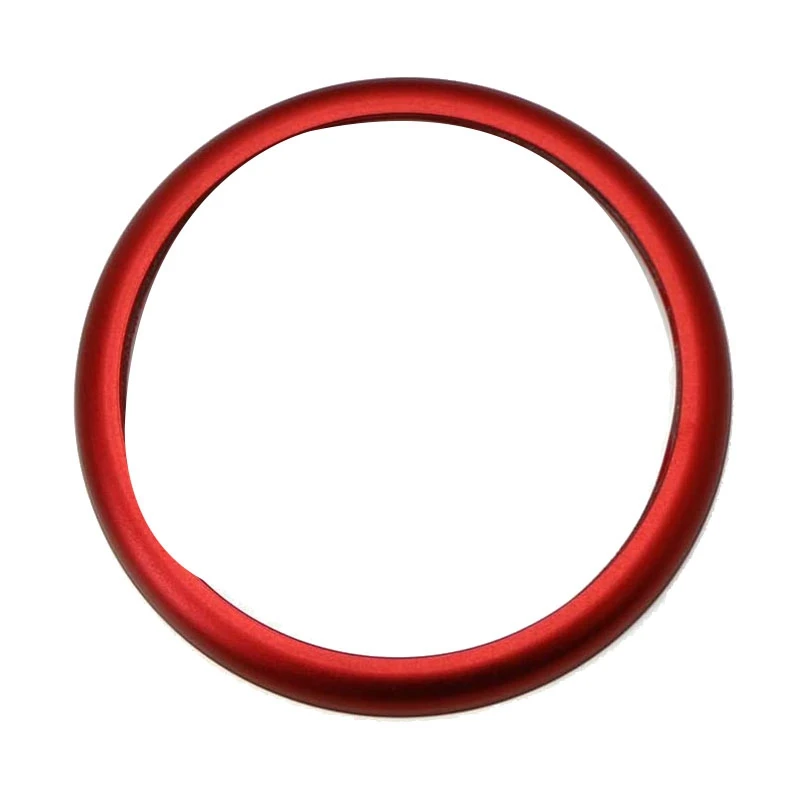 

Red Aluminum Ring Center Console IDrive Multimedia Controller Knob Ring for -BMW 1 2 3 4 5 6 7 Series X3 X4 X5 X6