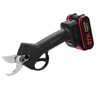 Brushless Electric Pruning Shears Garden Tool Battery Pruner Cordless Electric Garden Scissors Fruit Tree For 88VF 21V Battery 2