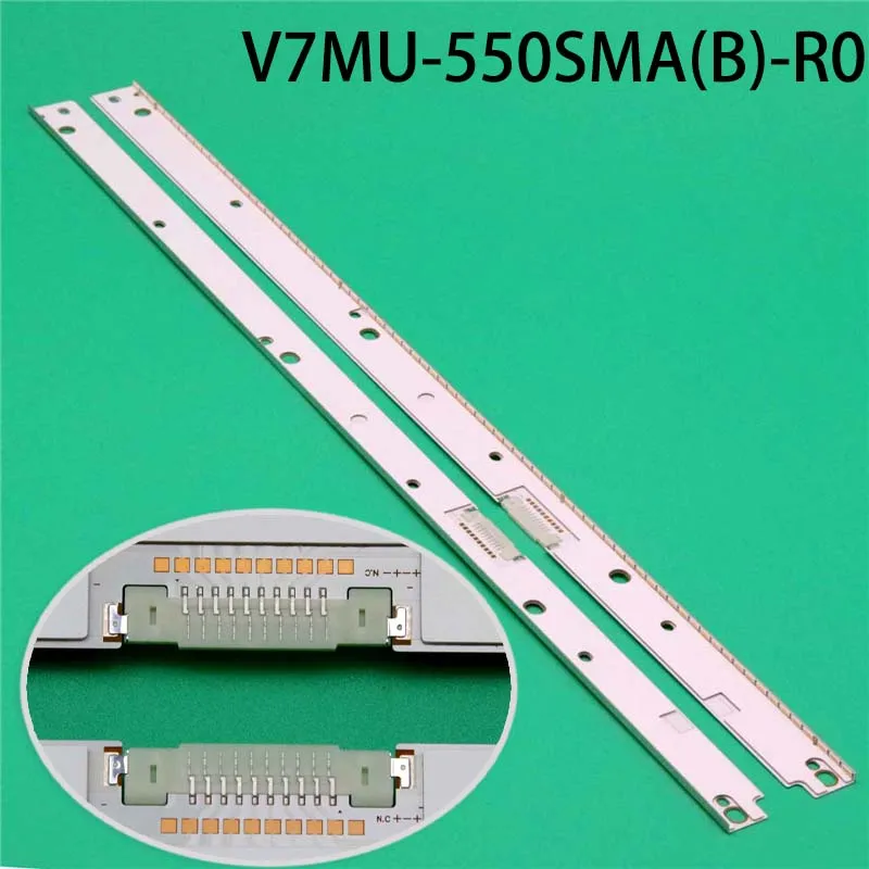 

TV's Illumination Bars V7MU-550SMA/B-R0 Backlight Strips S_MU_55_FL70_L76 R76_REV1.3 55MU-7.8.9-76EA-L R BN96-42349 BN61-14725A