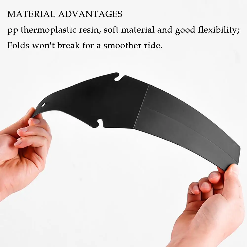 Description Picture 6 of item5PCS 13in Bicycle Mudguard MTB Saddle Rear Plastic Saver Quick Release Equipment Cycling Outdoor Bike Ass Accessories