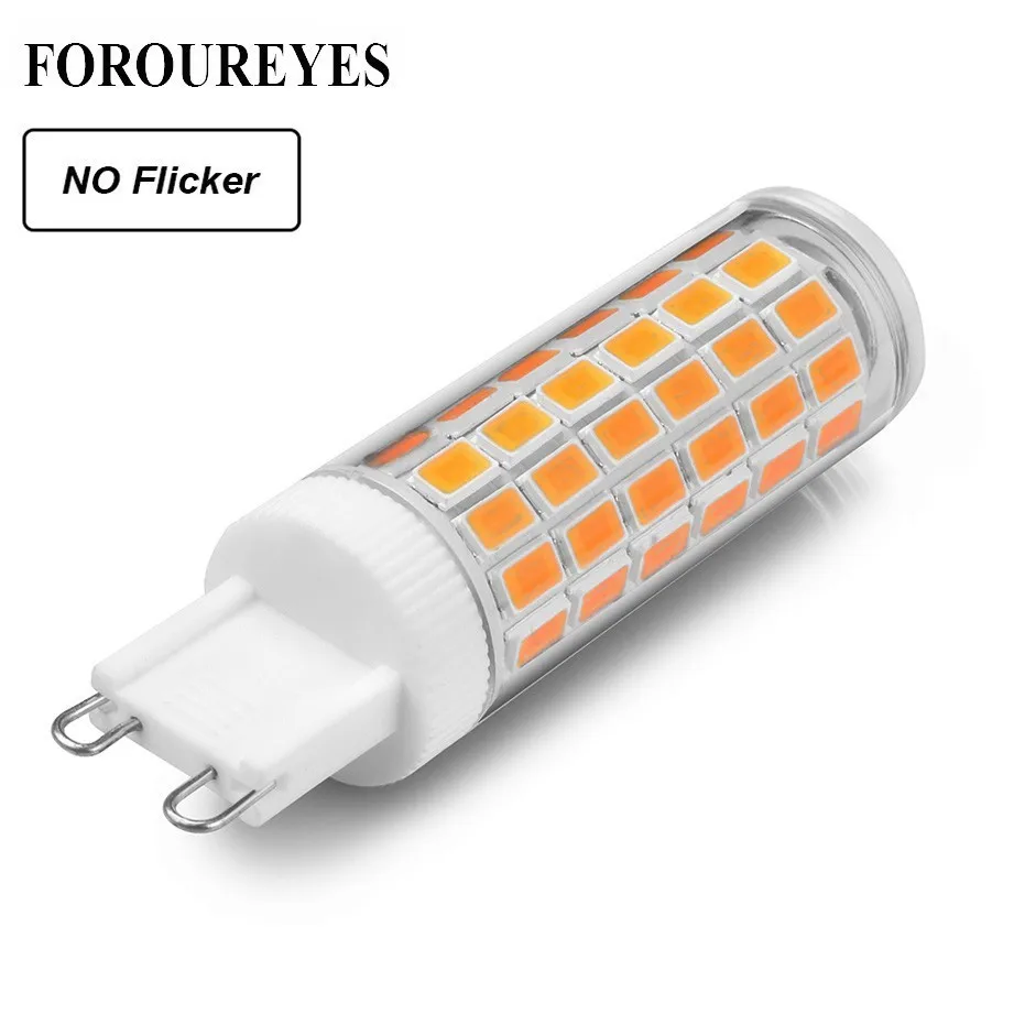 No Flicker G9 LED BULB 7.5W LED Bulb AC110V 220V  SMD5730 Spotlight Chandelier High Quality Lighting Replace 80W Halogen Lamps