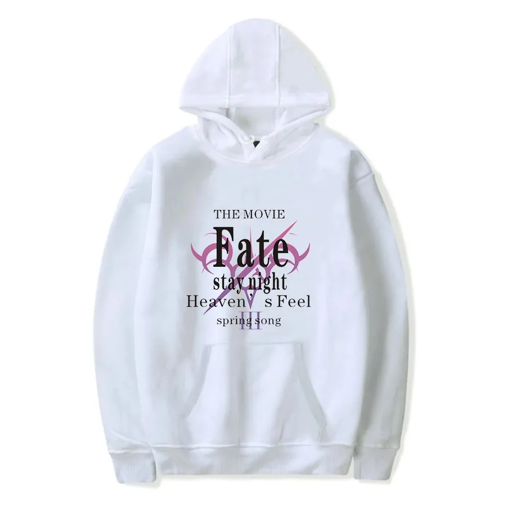 Anime fate stay night cosplay hoodie harajuku sweatshirts streetwear hip hop pullover com capuz jaqueta casual agasalho 2024