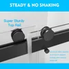 56-60" W x 76" H Double Sliding Frameless Shower Doors, Glass Door with 3/8" (10mm) Clear SGCC Tempered Glass, Shower Doors 5