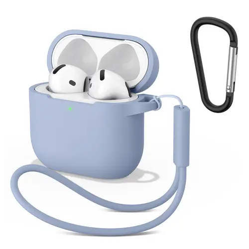 Silicone Cases For Apple Airpods 4 Earphones Accessories Wireless Bluetooth Headset Cover For Apple Air Pods 4 Protective Case - Image 12