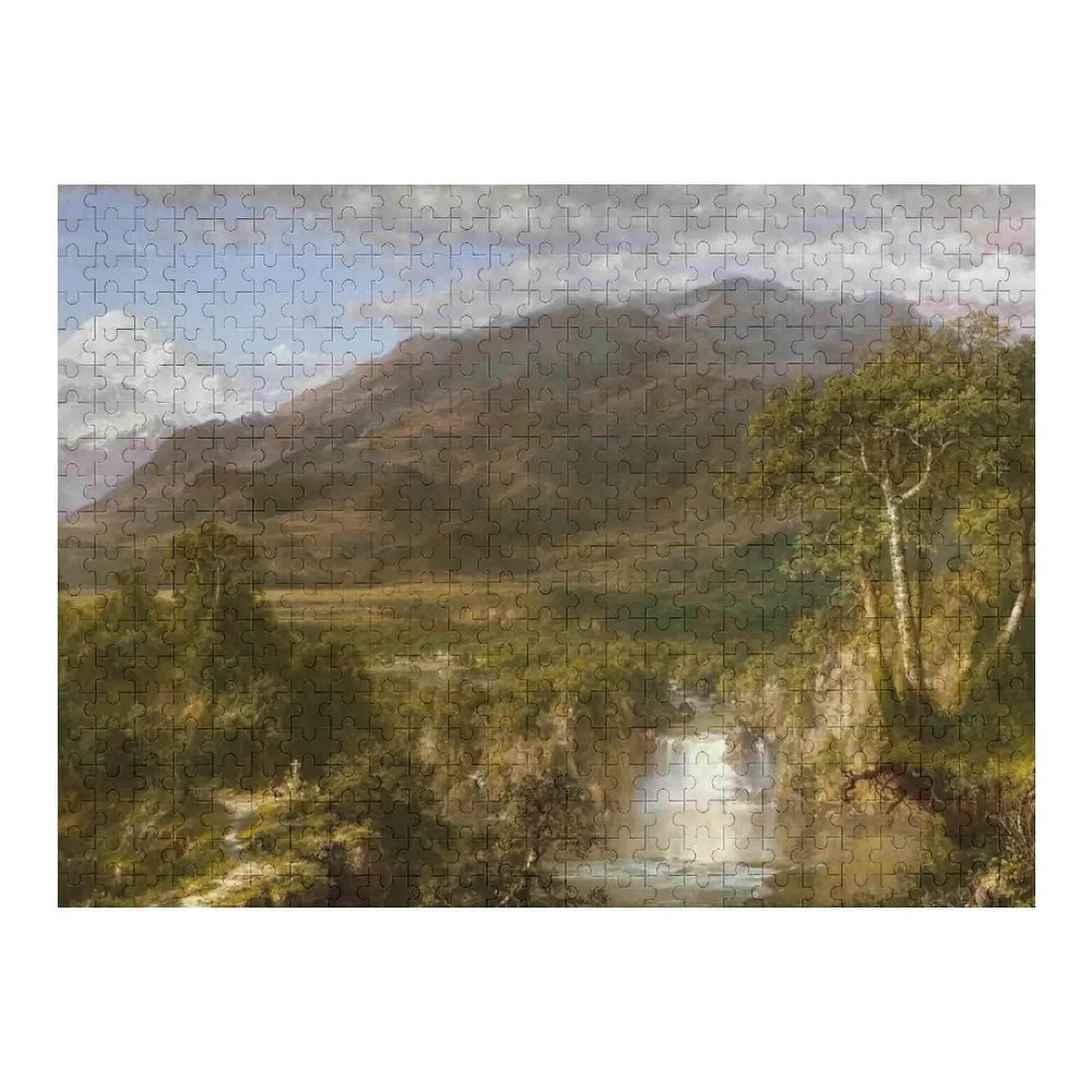 Frederic Edwin Church - The Heart of the Andes (1859) Jigsaw Puzzle Children Photo Custom Customizable Gift Game Children Puzzle