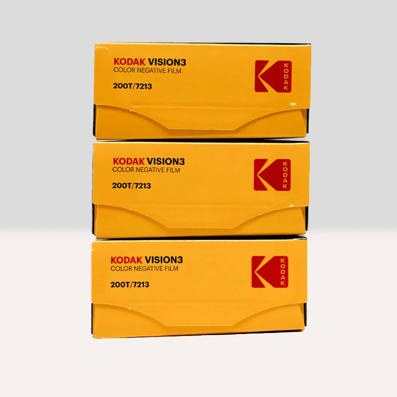 Kodak vision3スーパーフィルム、50d、200t、8色、スポット日付