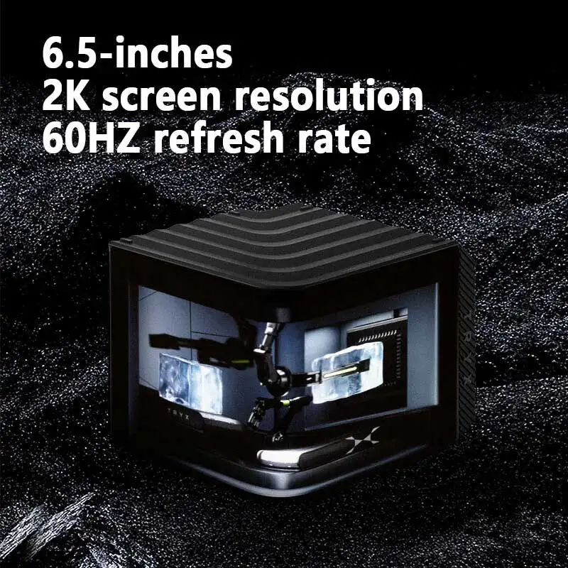 TRYX PANORAMA 360mm liquid cooler ARGB 6.5-inch curved screen