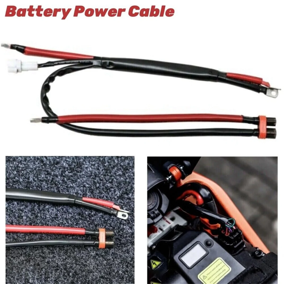 Cavo Alimentazione Batteria Per Sur-Ron Light Bee - Sostituzione Resistente Alle Intemperie - Foto 3