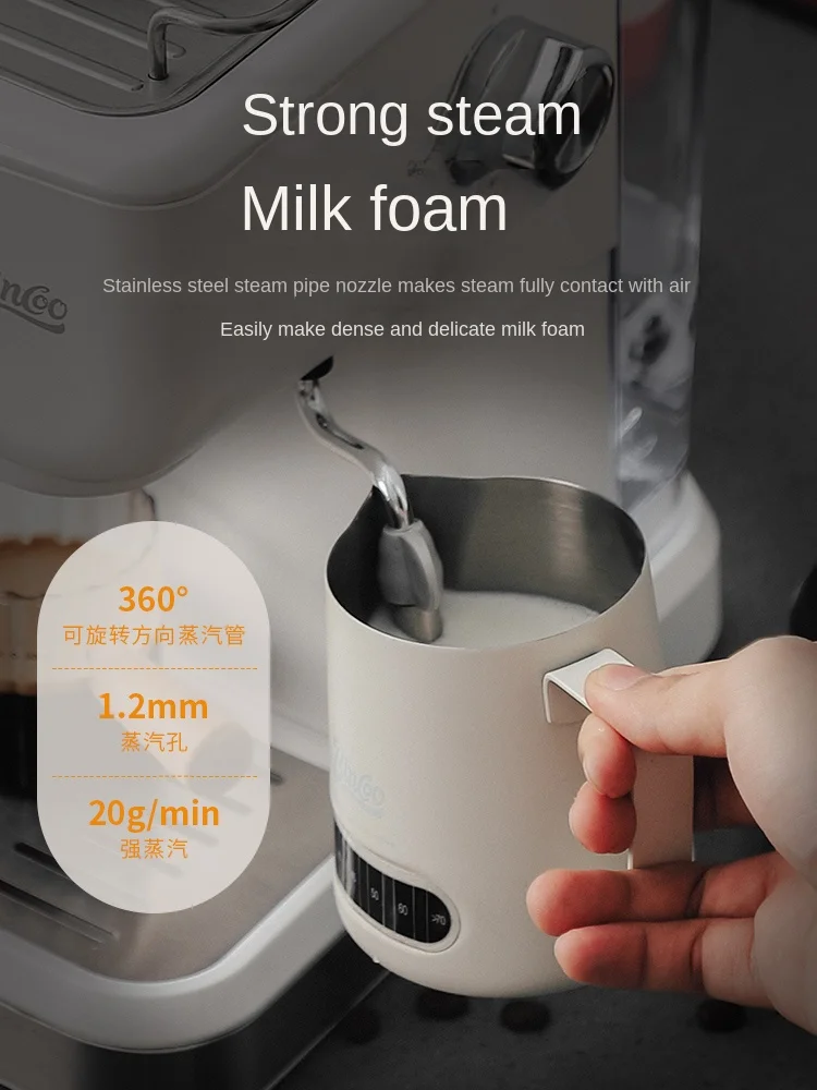 ماكينة إسبريسو Bincoo منزلية مركزة صغيرة شبه أوتوم...