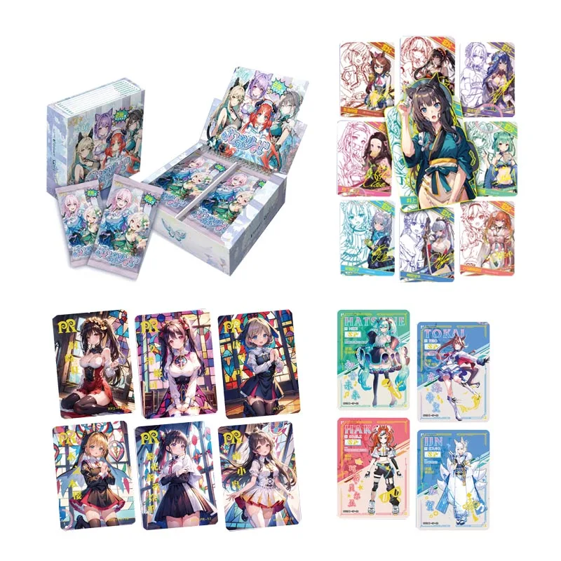 

Goddess Story Collection Exquisite Beautiful Character Original Anime ACG Playing Table Board Game Collection Cards