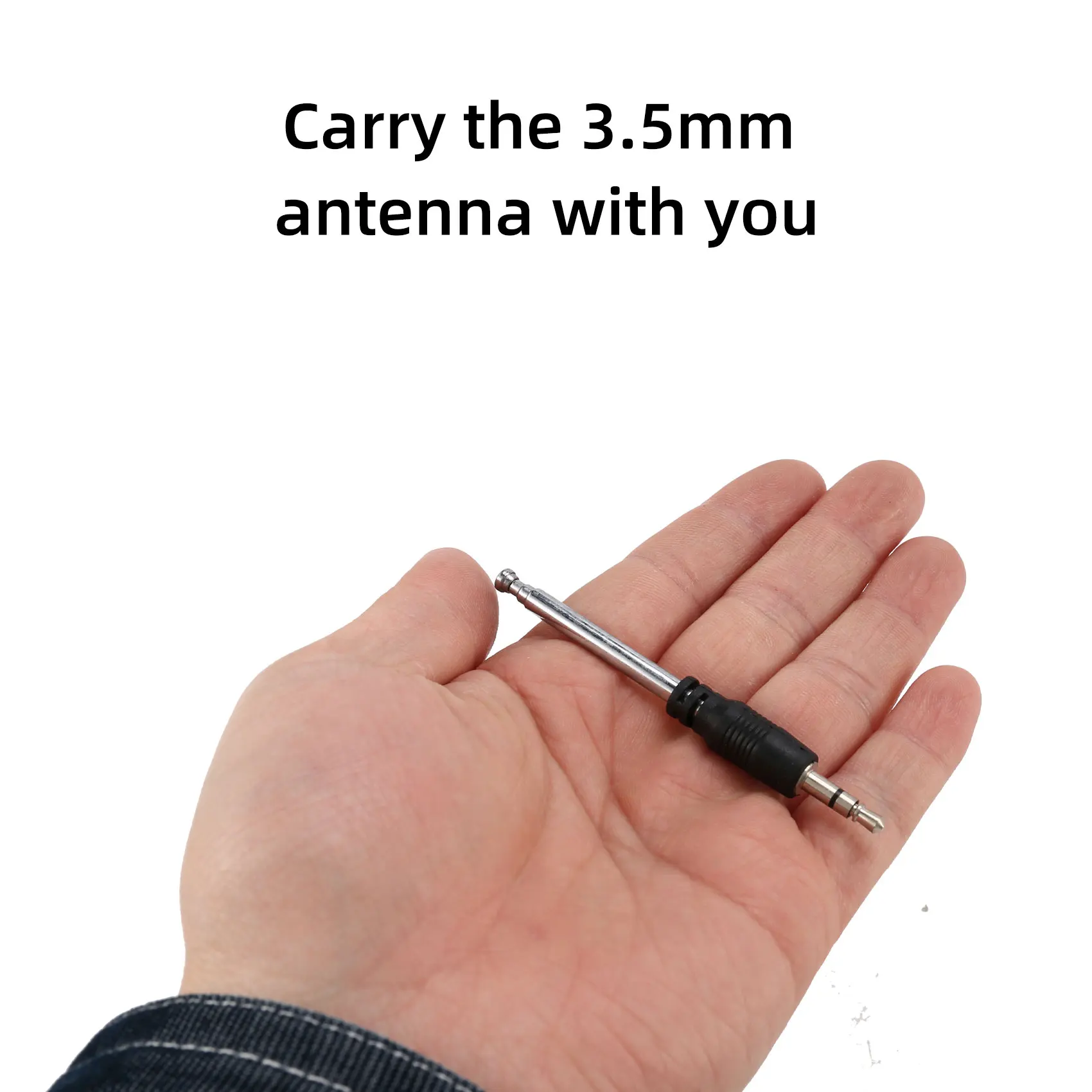 Radio Antenna 3.5Mm 4 Sections Telescopic FM Antenna Radio for Mobile Cell Phone Mp3 Mp4 Audio Equipment, mobile phone antenna