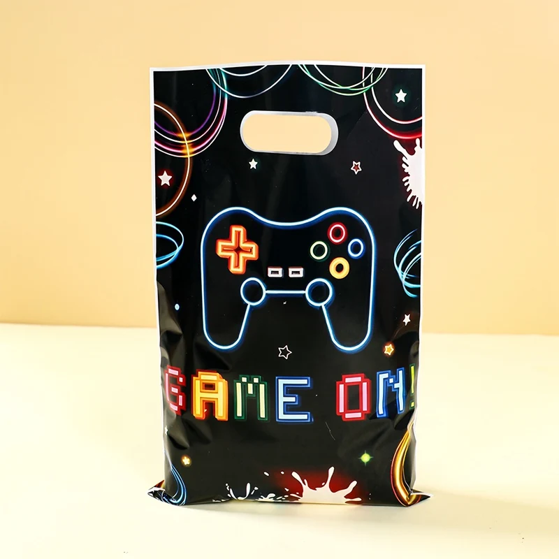 10/25 stücke Videospiel Geschenk Taschen Spiel Geburtstag Party Dekoration Spiel Auf Goodie Taschen Candy Tasche Baby Dusche Kinder Gefälligkeiten geschenke – Detail 9