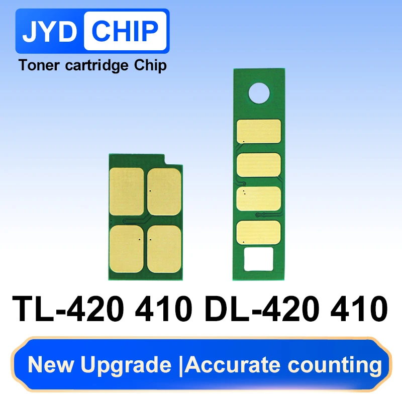 TL 420 Toner Cartridge Chip TL-410 DL-410 DL-420 Drum Chip For Pantum P3012 P3302 M6802fdw M7102dn M7202fdn fd Reset Printer