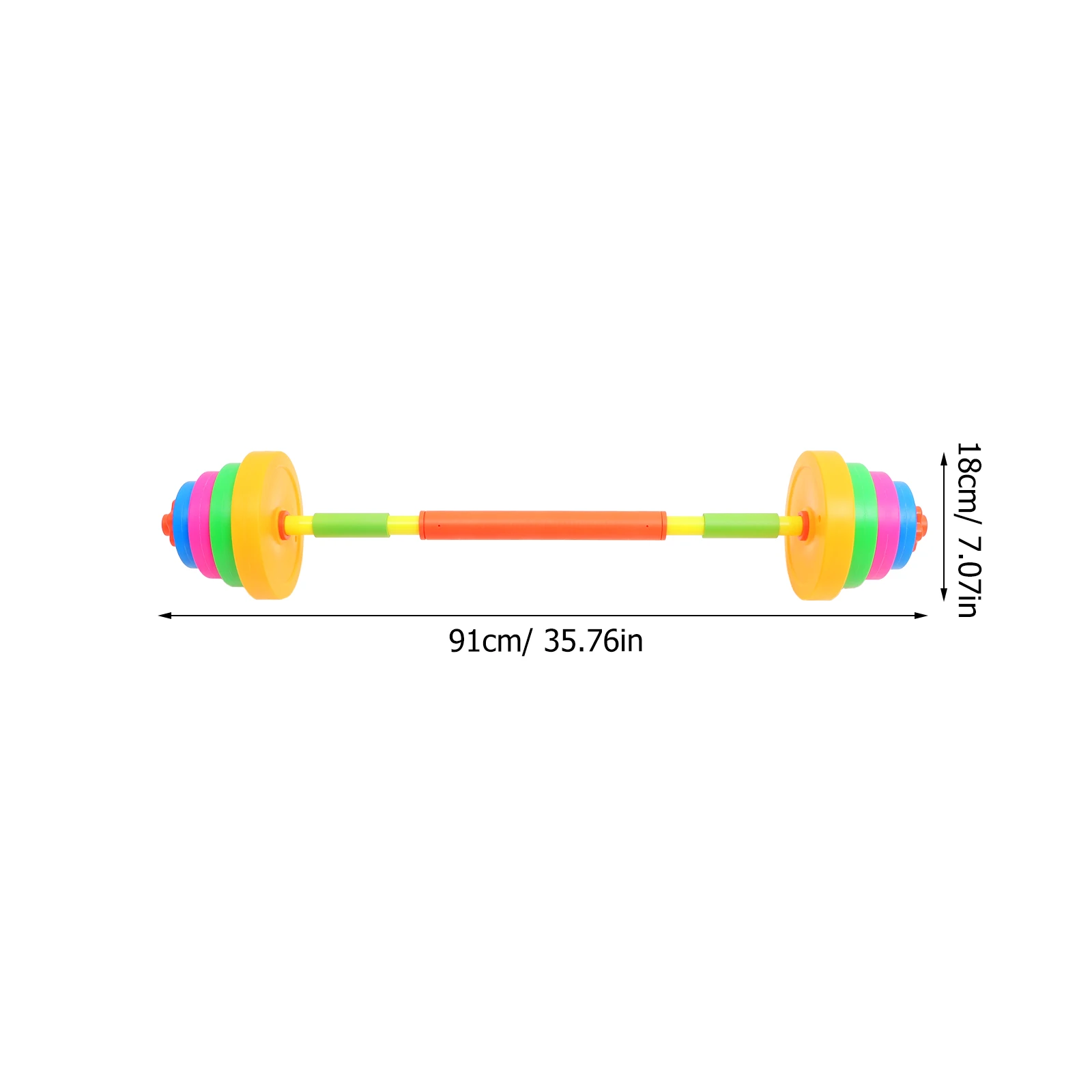 Adjustable Dumbbell Children Dumbbell Adjustable Weight Kids Barbell Toy Plastic Dumbbells Children Fitness Equipment Home Gym Training Tools Barbells Kids Sports