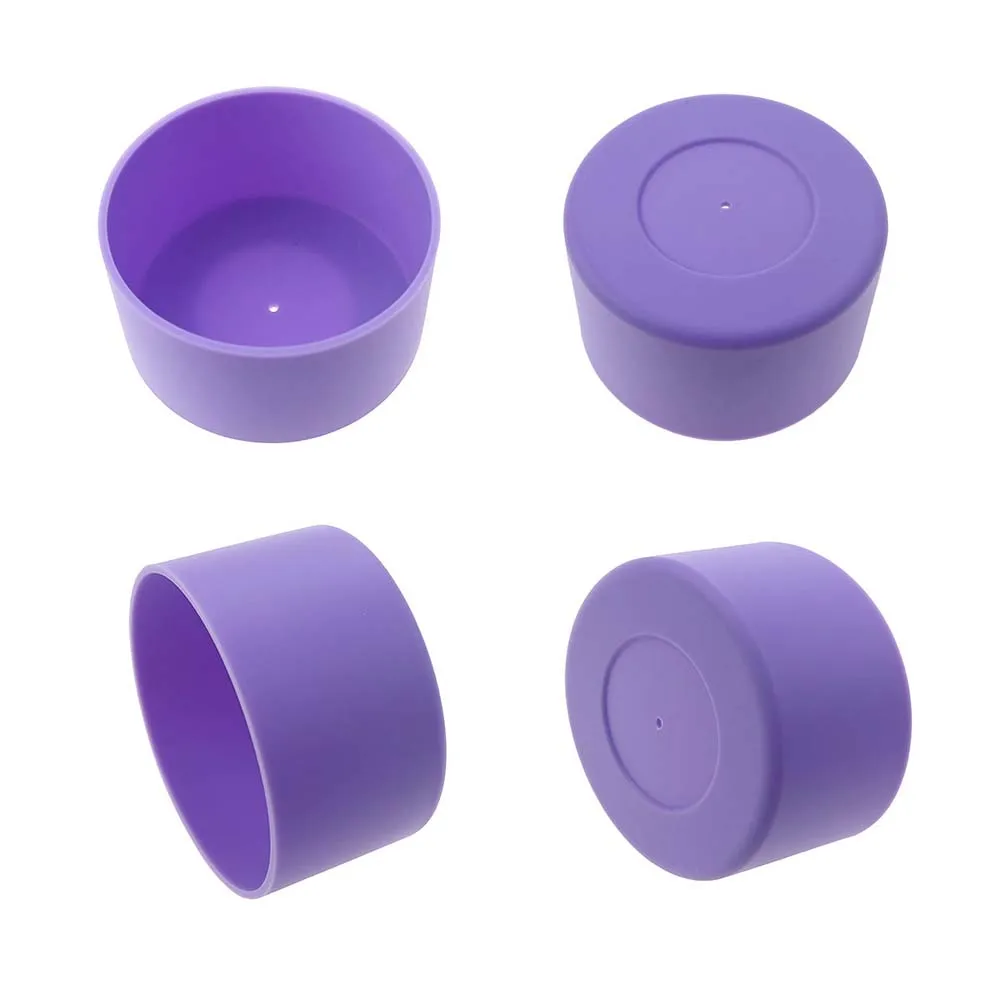 6,5 CM Wärmedämmung Anti-slip Silikon Tasse Abdeckung Wärmedämmung Tasse Basis Halter Basis Glas Tasse Unten Schutzhülle – Detail 7
