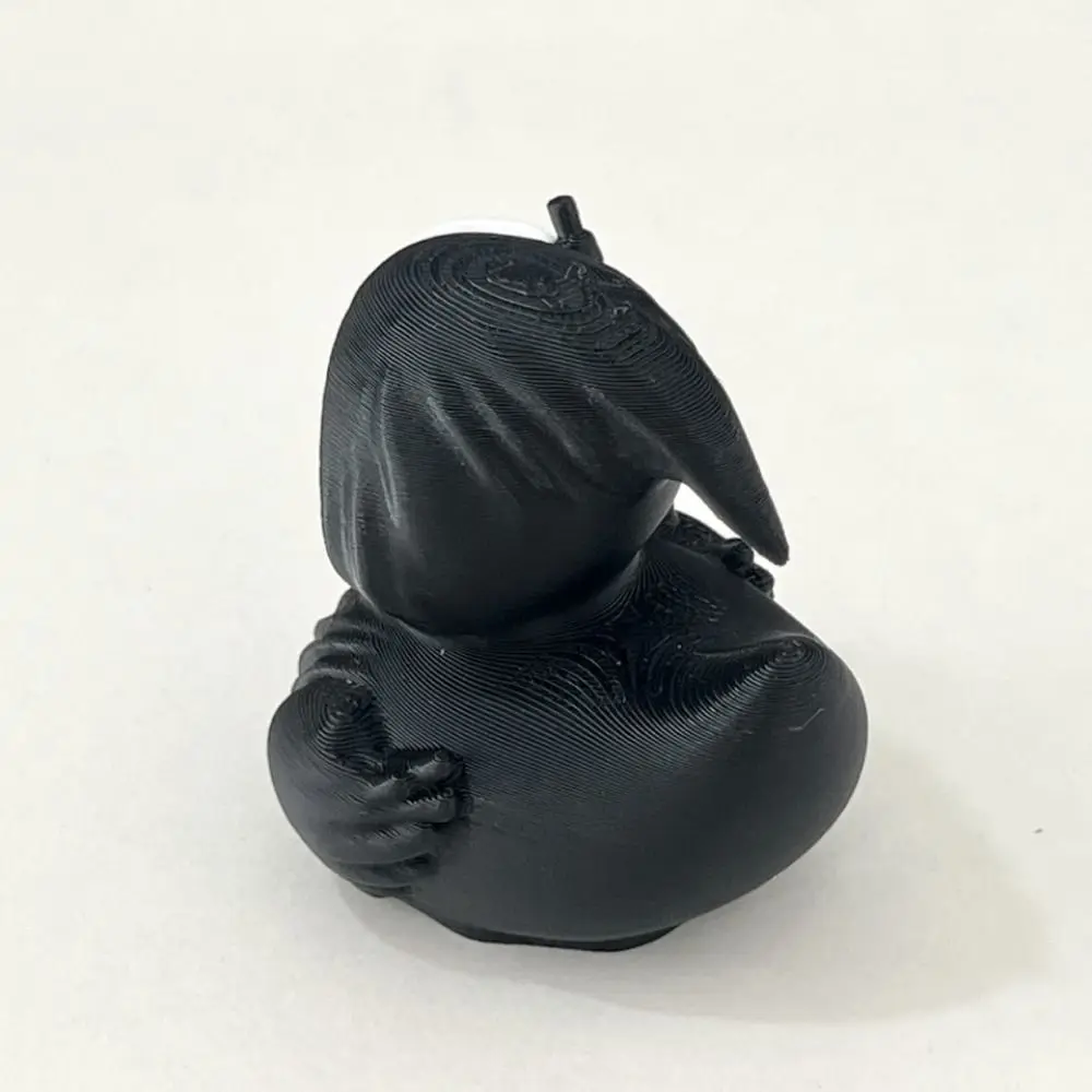 3D Printed Halloween Duck Anime Figure Handicraft Model Spooky Halloween Duck Figurine PLA Ornament Grim Reaper Duck Ornament