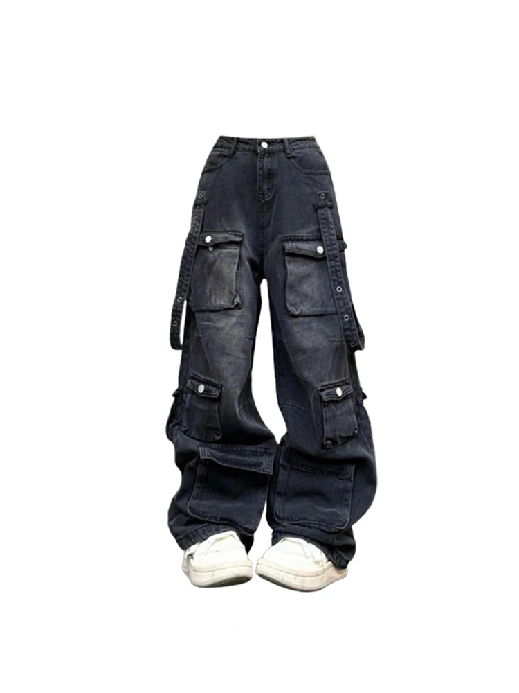パンツ 2000's archive black buggy cargo denim パンツ 2000's archive black buggy cargo denim 2000's archive