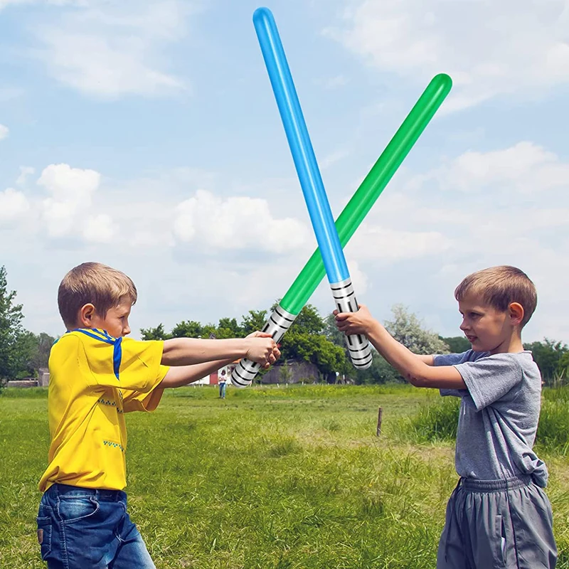3PCS Inflatable Sword For Kids Blow Up Toys Children Play Carnival Games Halloween Christmas Cosplay Birthday Party Favors 6