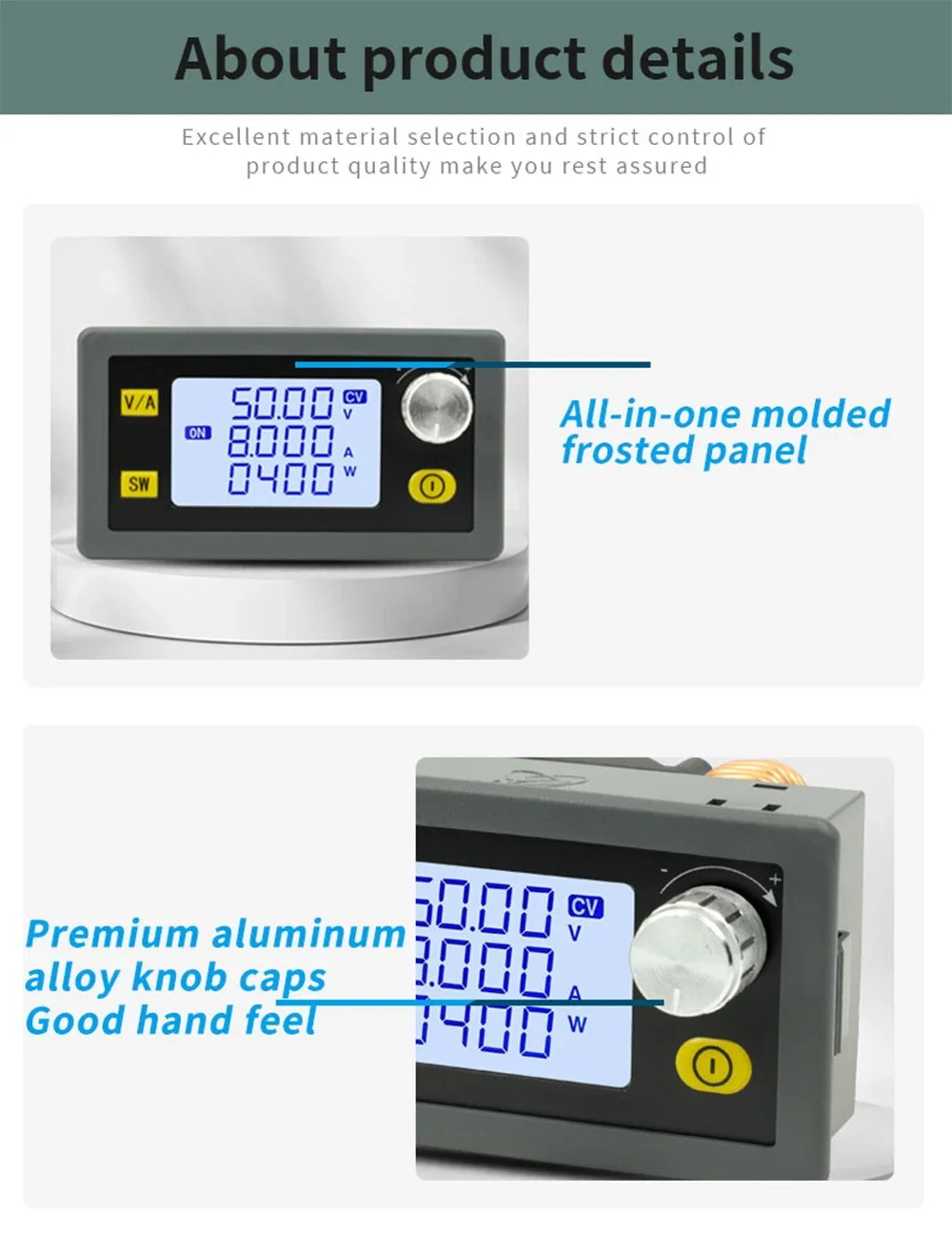 CNC ������ DC ���� ������, CV CC ���� �ٿ� ���� ���� ��ġ ��� ����, XY5005E, XY5008E, DC 6V-55V ���� 0-50V, 5A, 8A, 250W, 400W