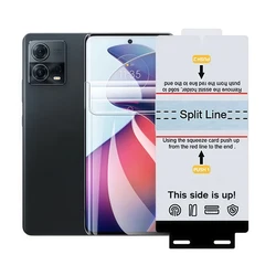 Premium Self - Healing Screen Protector Duo - Soft TPU Hydrogel Film with Installation Kit for Motorola Edge 70 Pro+ (2PCS HD Front Film)