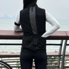 WOSAWE Women's Lightweight Bike Vest Windproof Vest Cycling Wind Gilet New Stretch fabric With Two Way Zipper 3