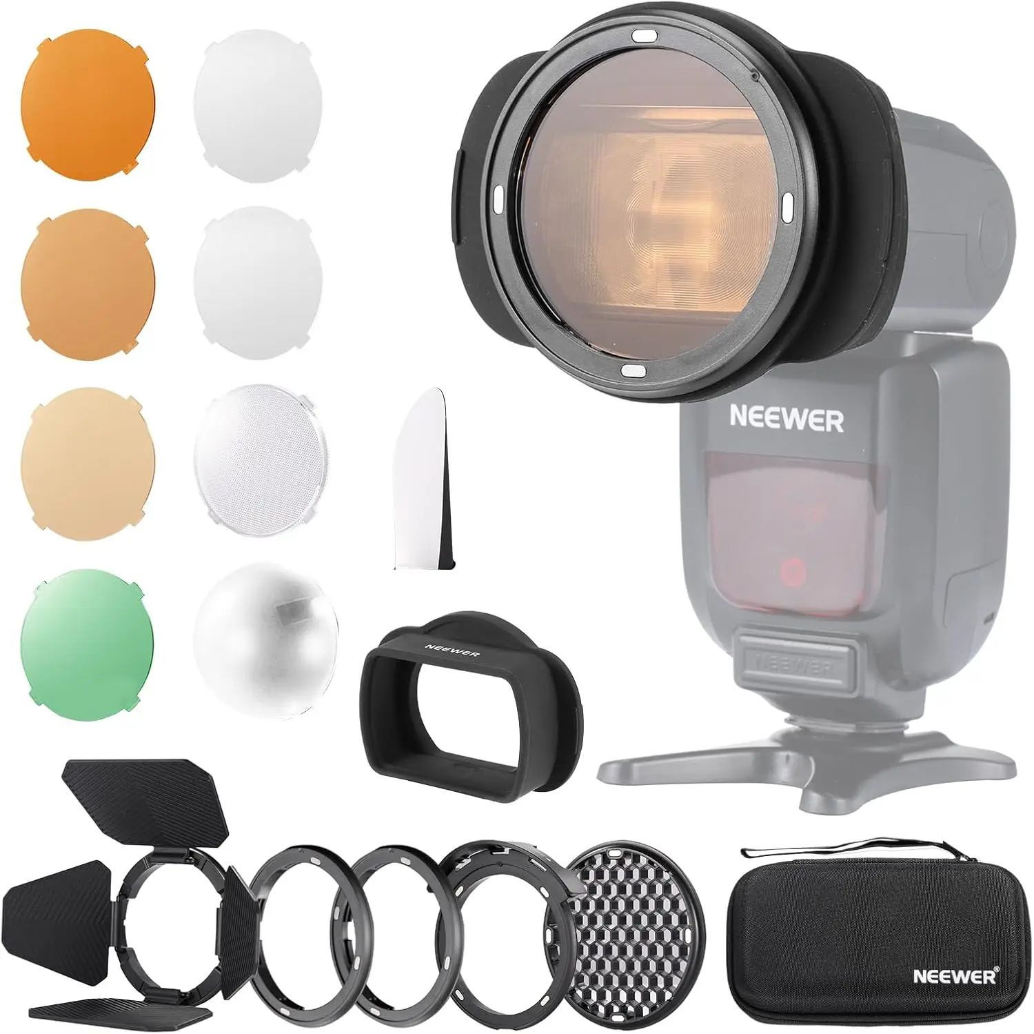 Silicone Square Flash Head Adapter Ring for Z760 NW760 NW700 NW620 NW635II TT560