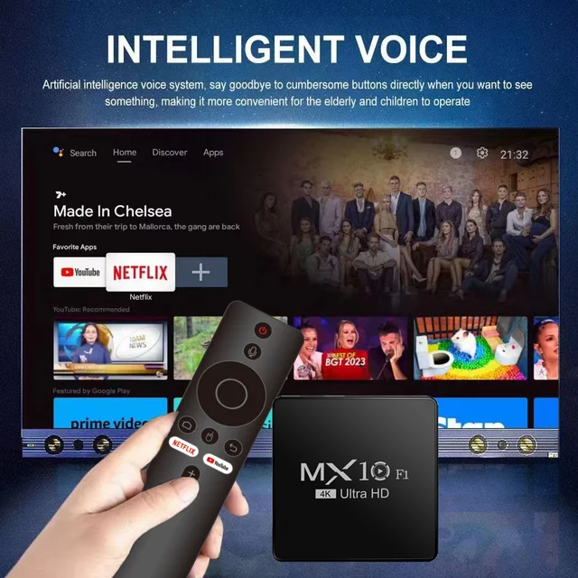 android tv box decoder 2024 4k android 13 mx10 f1 digital wholesale onn certificado smart android tv box 4