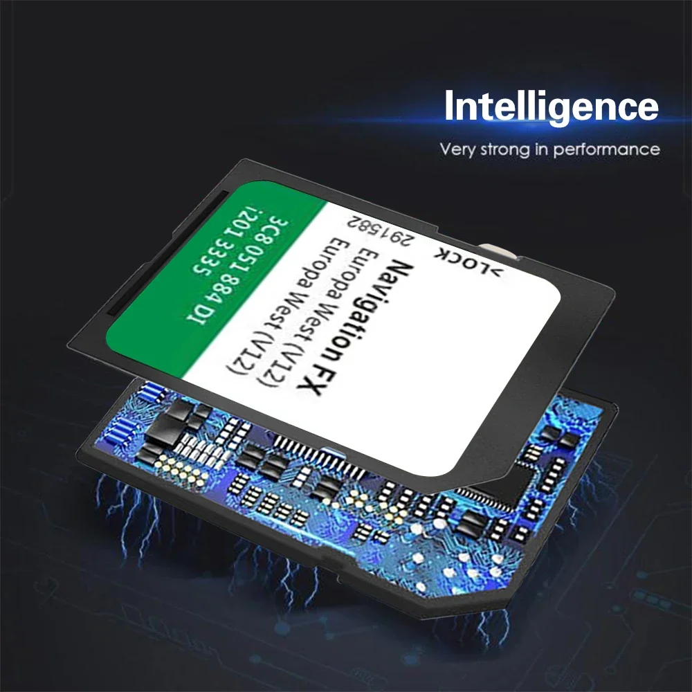 Delivery Navigation SD Map 8GB RNS310 V12 VW V12 310 WEST Europe Navigation FX Map Card-UK EU Gps Map Navigation Sd Cards