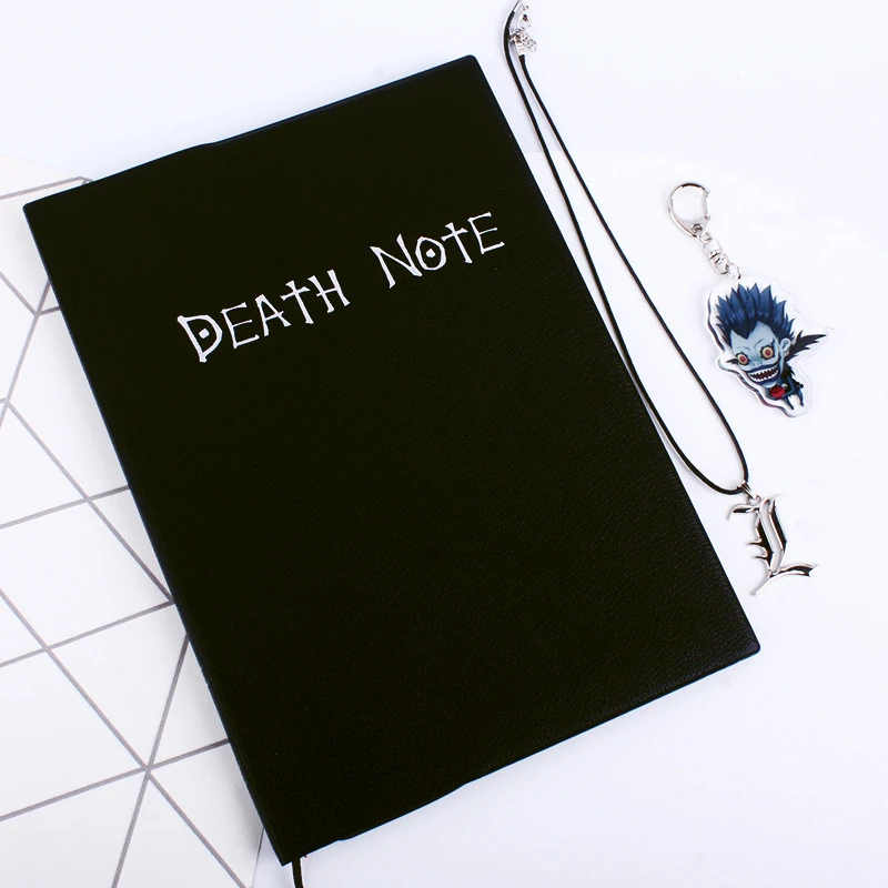 Japanese Animation-Inspired Feather Pendant Surprise Toy - DEATHNOTE Edition