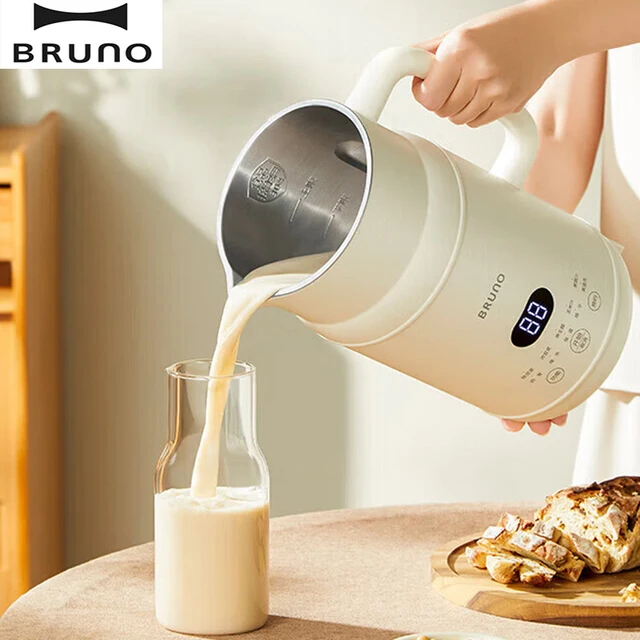 BRUNO-Machine à Lait de Soja, Mélangeur Alimentaire Multifonction Ménager, Centre Commercial, 24000 tr/min, Brise-mur, 600ml, 1000ml en Option 1
