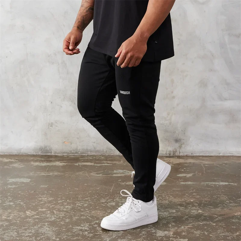 Description Picture 3 of itemMen's straight cotton sportswear, casual sports pants, gym jogger, running, training, strength training, summer, brand new