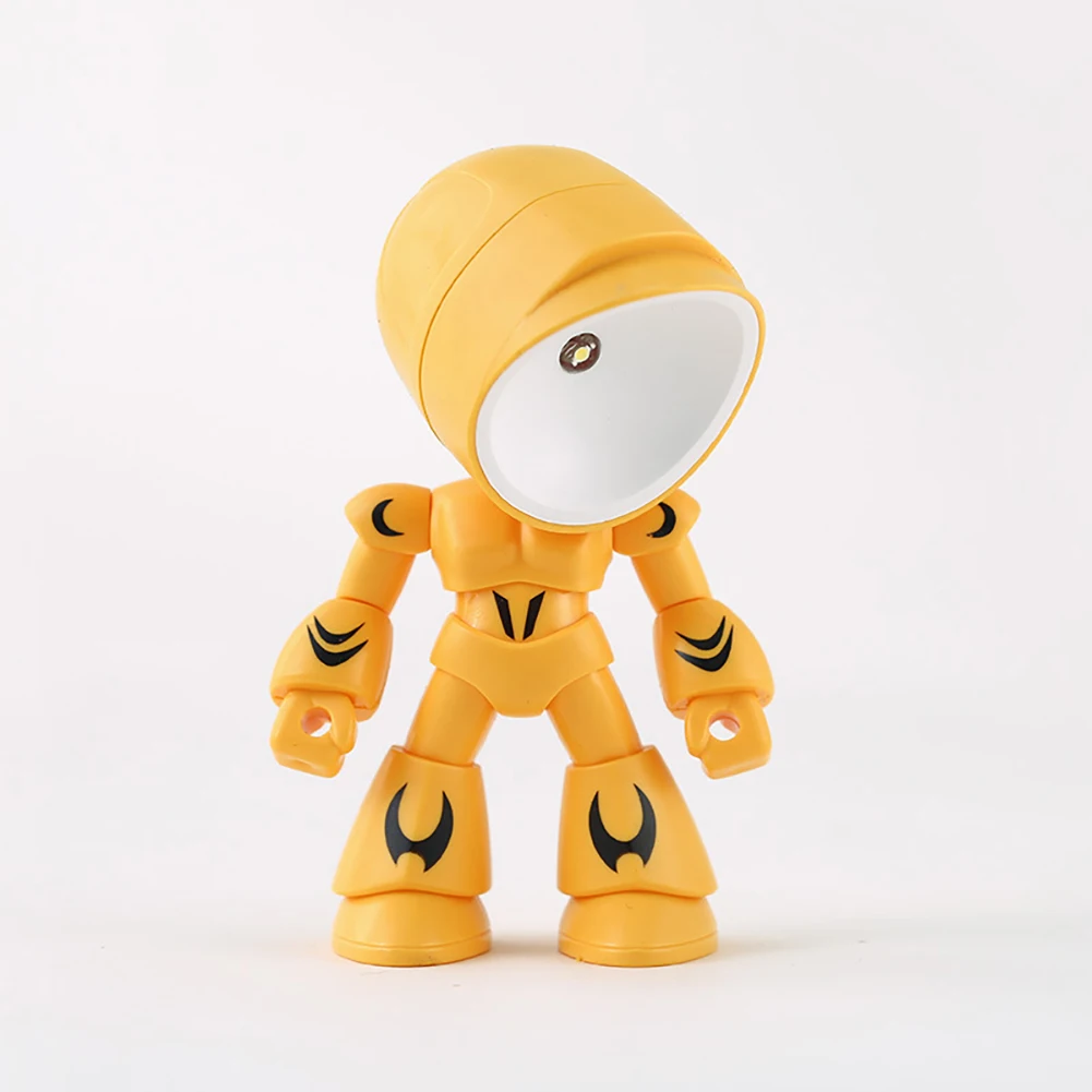 Mini luce notturna LED Cartoon simpatico eroe della polizia lampada da tavolo ornamento da tavolo comodino camera da letto luci da tavolo per bambini ragazzo_voghion.com