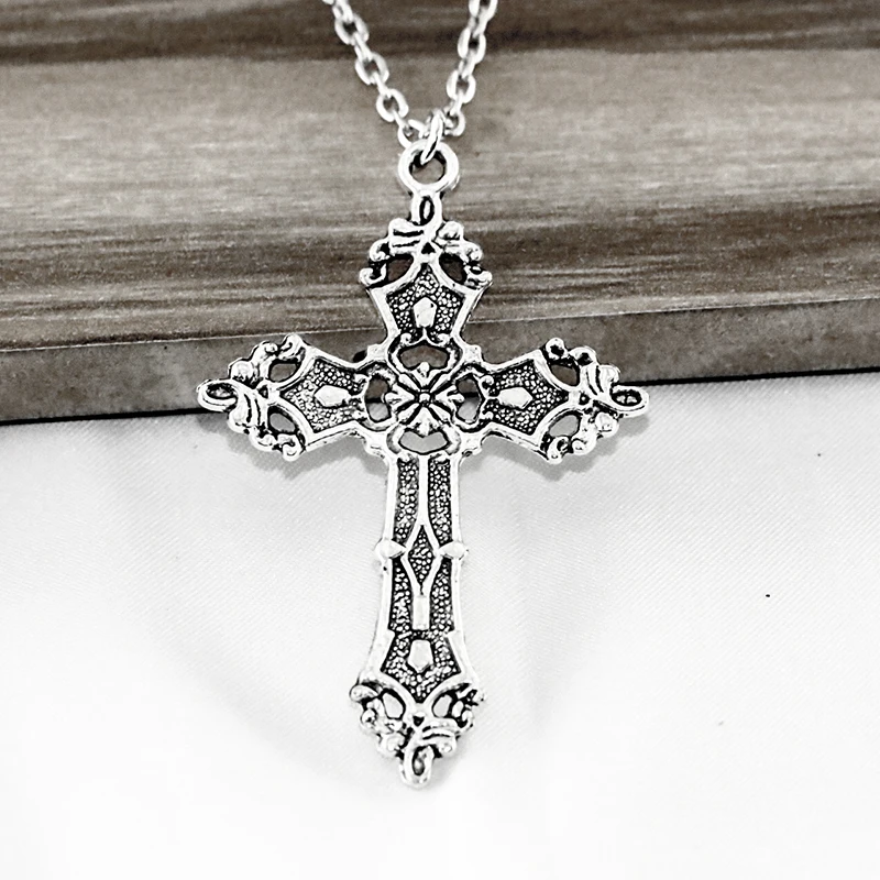 ⛪ Bob Siemon Designs Silver Cross Necklace | Design silver, Silver cross, Cross  necklace