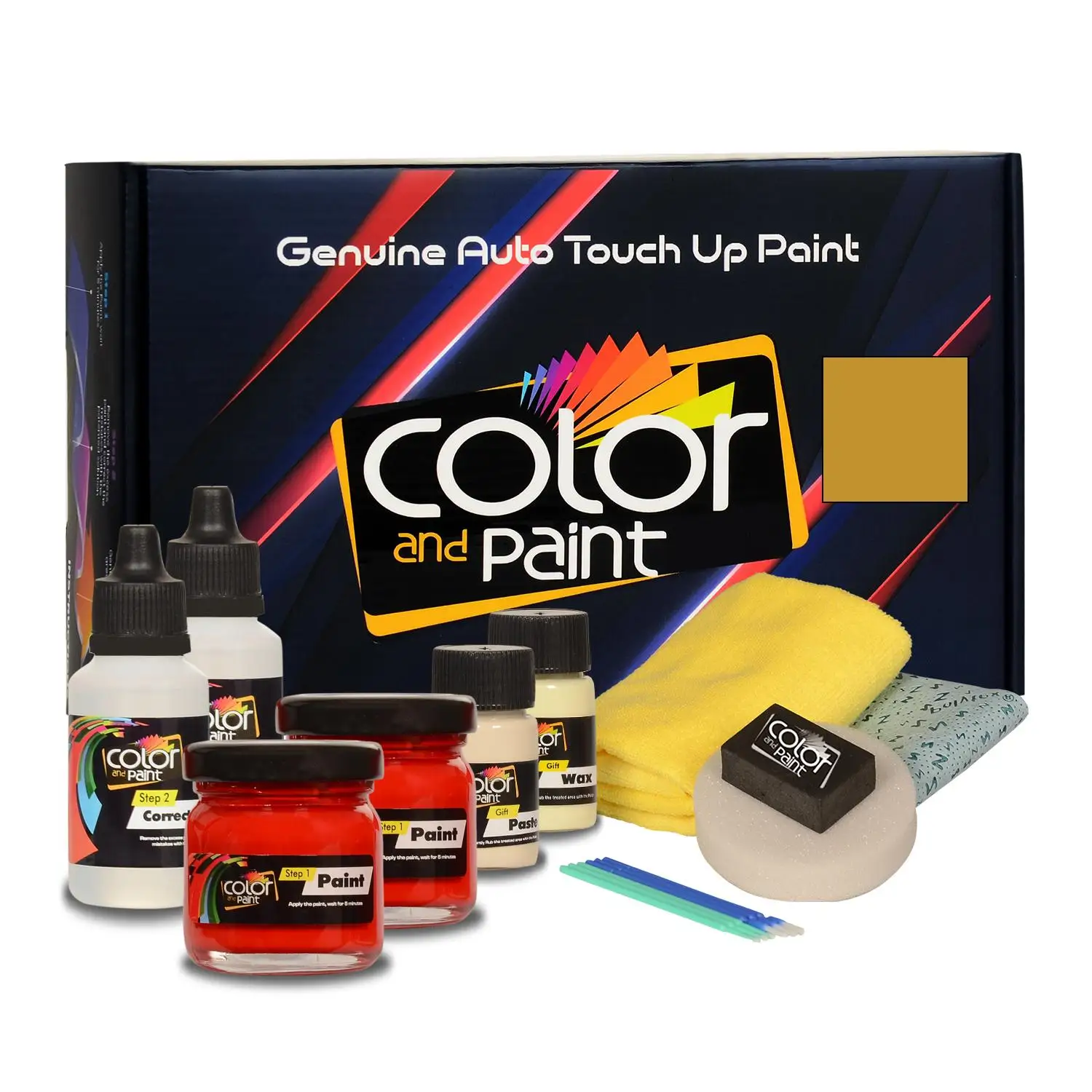 

Color and Paint compatible with Ford Europe Automotive Touch Up Paint - ZINC YELLOW - PT - Basic Care